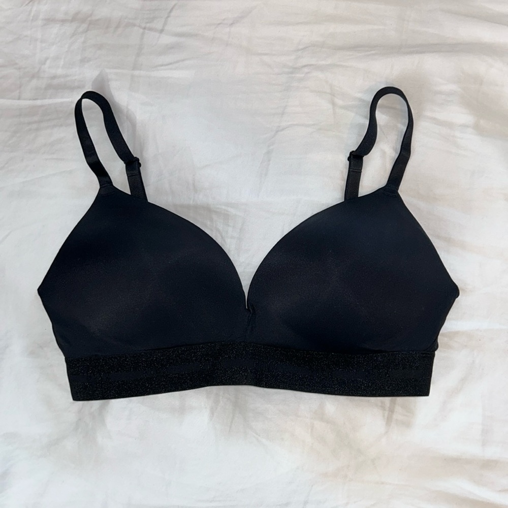 Pink Wear Everywhere Wireless Push Up Bra